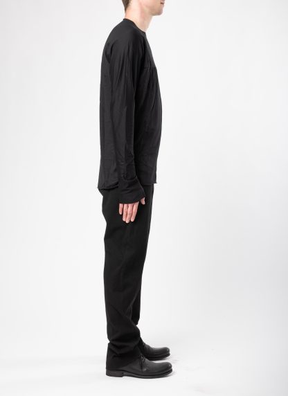 MA+ Maurizio Amadei T211D JCL10 Men One Piece LS T Shirt Herren tee tshirt cotton black hide m 4