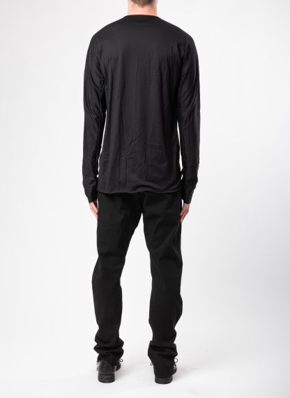 MA+ Maurizio Amadei T211D JCL10 Men One Piece LS T Shirt Herren tee tshirt cotton black hide m 5