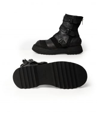 GUIDI 526VPW Men Belt Buckles Patchwork Boot Shoe Herren Schuh Stiefel vibram sole horse leather black hide m 1