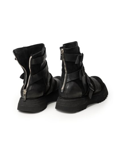 GUIDI 526VPW Men Belt Buckles Patchwork Boot Shoe Herren Schuh Stiefel vibram sole horse leather black hide m 9