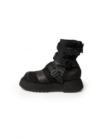 GUIDI 526VPW Women Belt Buckles Patchwork Boot Shoe Damen Female Schuh Stiefel vibram sole horse leather black hide m 1