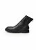 GUIDI 9860V NB Men Short Back Zip Boot With Rubber Sole Vibram herren schuh stiefel shoe horse leather black hide m 1