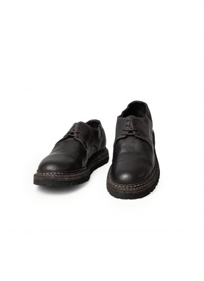 GUIDI 9920V N CV06T Men Derby With Rubber Sole Vibram herren schuh shoe horse leather dark brown hide m 4