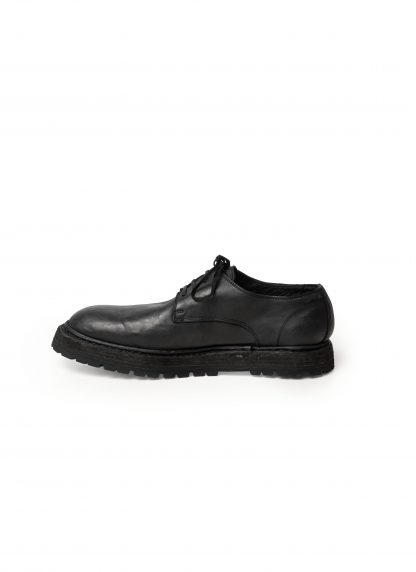 GUIDI 9920V NB Men Derby With Rubber Sole Vibram herren schuh shoe horse leather black hide m 1