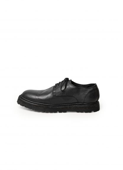 GUIDI 9920V NB Men Derby With Rubber Sole Vibram herren schuh shoe horse leather black hide m 3