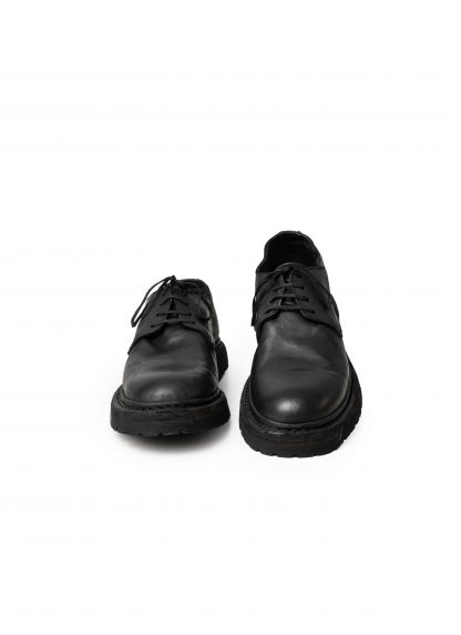GUIDI 9920V NB Men Derby With Rubber Sole Vibram herren schuh shoe horse leather black hide m 4