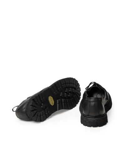 GUIDI 9920V NB Men Derby With Rubber Sole Vibram herren schuh shoe horse leather black hide m 5