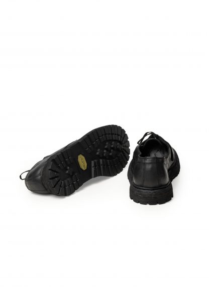 GUIDI 9920V NB Men Derby With Rubber Sole Vibram herren schuh shoe horse leather black hide m 5