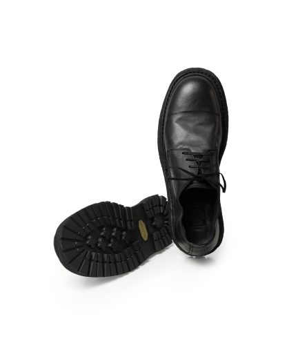 GUIDI 9920V NB Men Derby With Rubber Sole Vibram herren schuh shoe horse leather black hide m 6