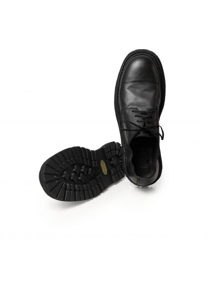 GUIDI 9920V NB Men Derby With Rubber Sole Vibram herren schuh shoe horse leather black hide m 6