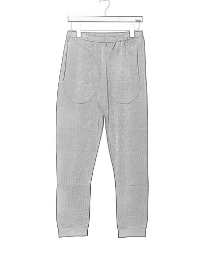 LABEL UNDER CONSTRUCTION 46YPN119 CAS1 BK Men Jogging Pants Herren Hose cashmere black hide m 2