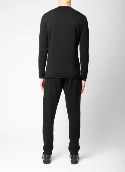 LABEL UNDER CONSTURCTION 39YSW35 ZER3 BK Men Primary Sweater Herren Pulli Pullover cotton black hide m 5