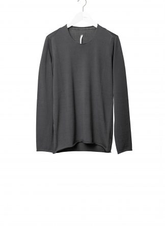 LABEL UNDER CONSTURCTION 39YSW35 ZER3 MG Men Primary Sweater Herren Pulli Pullover cotton medium grey hide m 1