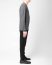 LABEL UNDER CONSTURCTION 39YSW35 ZER3 MG Men Primary Sweater Herren Pulli Pullover cotton medium grey hide m 4