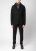 LABEL UNDER CONSTURCTION 44YJC220 CAN2SHE1 BK Men Scarf Collar Blazer Jacket Herren Jacke wool black hide m 4