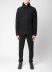 LABEL UNDER CONSTURCTION 44YJC220 CAN2SHE1 BK Men Scarf Collar Blazer Jacket Herren Jacke wool black hide m 5