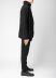 LABEL UNDER CONSTURCTION 44YJC220 CAN2SHE1 BK Men Scarf Collar Blazer Jacket Herren Jacke wool black hide m 8