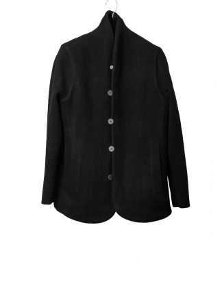LABEL UNDER CONSTURCTION 46CJC227 T16 BK Men Reversible Crest Blazer Jacket Herren Jacke wool black hide m 1