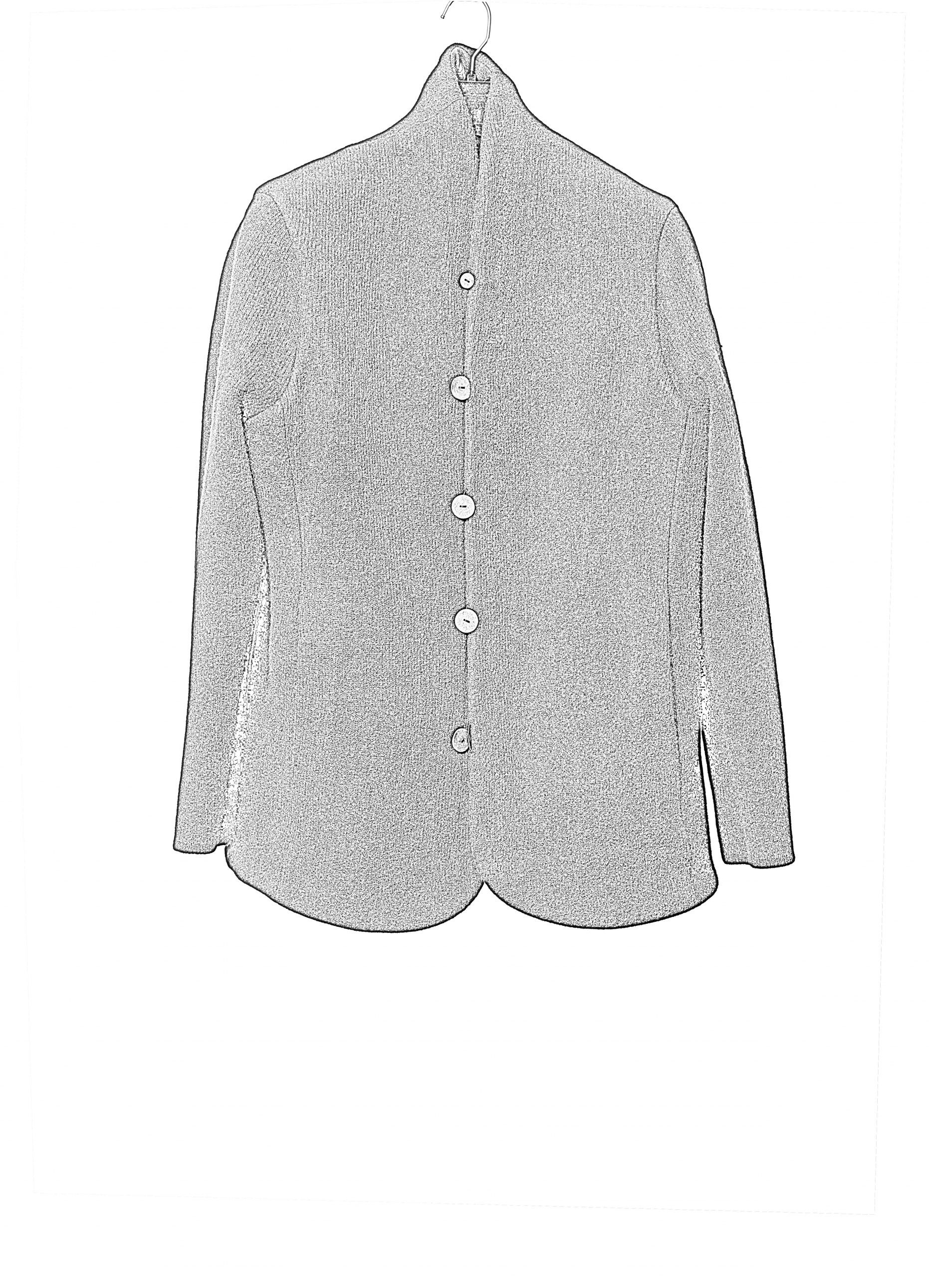 LABEL UNDER CONSTURCTION 46CJC227 T16 BK Men Reversible Crest Blazer Jacket Herren Jacke wool black hide m 2