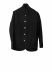 LABEL UNDER CONSTURCTION 46CJC227 T16 BK Men Reversible Crest Blazer Jacket Herren Jacke wool black hide m 3