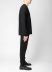 LABEL UNDER CONSTURCTION 46YSW287 GOL1FLA1 BK Men Crew Neck Lunar Sweater reversible Herren Pulli Pullover cashmere wool silk black hide m 9