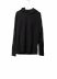 LABEL UNDER CONSTURCTION 46YSW288 GOL1FLA1 BK Men Lunar Hoodie Sweater reversible Herren Pulli Pullover cashmere wool silk black hide m 3