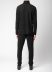 LABEL UNDER CONSTURCTION 46YSW292 CAS1 Men Ruched Turtleneck Arched Shoulder Sweater Herren Pulli Pullover cashmere black hide m 5