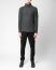 LABEL UNDER CONSTURCTION 46YSW292 CAS1 Men Ruched Turtleneck Arched Shoulder Sweater Herren Pulli Pullover cashmere dark grey hide m 3