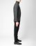 LABEL UNDER CONSTURCTION 46YSW292 CAS1 Men Ruched Turtleneck Arched Shoulder Sweater Herren Pulli Pullover cashmere dark grey hide m 4