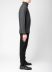LABEL UNDER CONSTURCTION 46YSW292 CAS1 Men Ruched Turtleneck Arched Shoulder Sweater Herren Pulli Pullover cashmere dark grey hide m 4