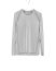 LABEL UNDER CONSTURCTION 46YSW303 GOL1 BK MG Men Crew Neck Double Layer Sweater reversible Herren Pulli Pullover cashmere silk medium grey black hide m 2
