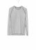 LABEL UNDER CONSTURCTION 46YSW303 GOL1 BK MG Men Crew Neck Double Layer Sweater reversible Herren Pulli Pullover cashmere silk medium grey black hide m 2
