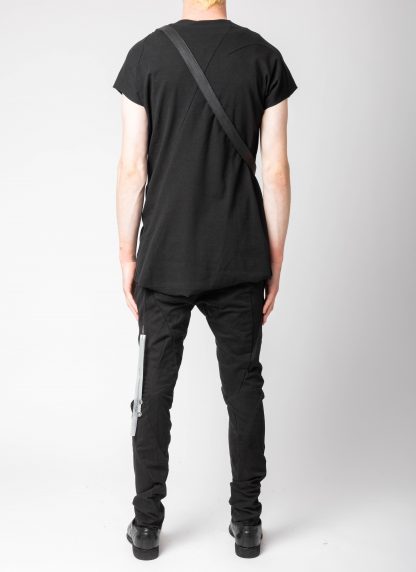 LEON EMANUEL BLANCK DIS M:W BUMBAG 01 Distortion Bum Bag Tasche horse leather black hide m 6