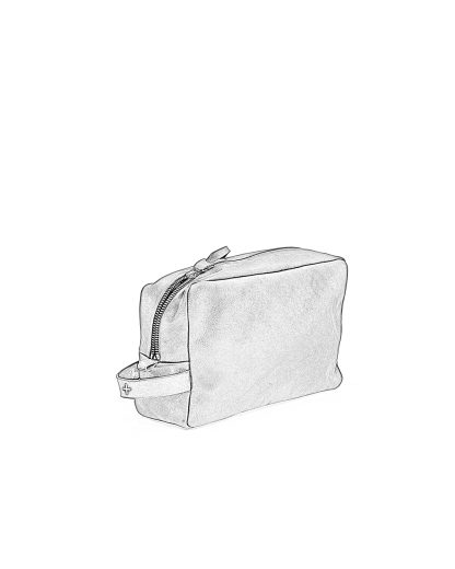 MA+ MACROSS Maurizio Amadei BU22 SY Beauty Case tasche soft cow leather black hide m 2
