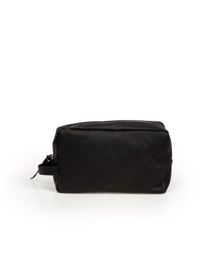 MA+ MACROSS Maurizio Amadei BU22 SY Beauty Case tasche soft cow leather black hide m 3