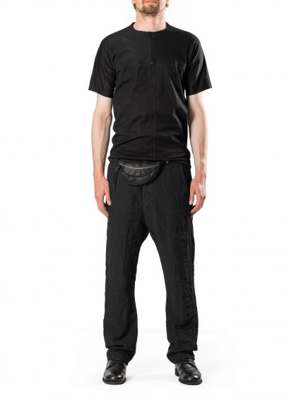 MA+ MACROSS Maurizio Amadei BY102 SY Small Slice Belt Bag Tasche soft cow leather black hide m 3