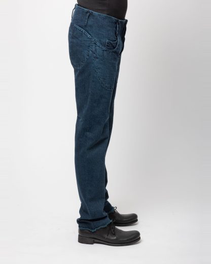 MA+ Maurizio Amadei 0P03 CDI Men Denim Jeans Pants Trousers Herren Hose cotton indigo hide m 4