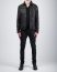 MA+ Maurizio Amadei J250Z SY10 Men Zipped Trucker Jacket Herren Leder Jacke cow leather black hide m 3