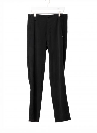 MA+ Maurizio Amadei P1 CCE Men 3 Pocket Tight Pants Trousers Herren Hose cotton cupro ea black hide m 1