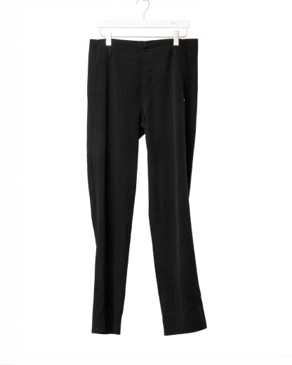 MA+ Maurizio Amadei P1 CCE Men 3 Pocket Tight Pants Trousers Herren Hose cotton cupro ea black hide m 1
