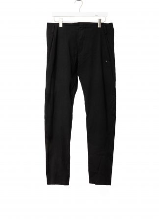 MA+ Maurizio Amadei P367 WRL Men 4 Pocket Straight Pants Trousers Herren Hose wool rayon linen black hide m 1