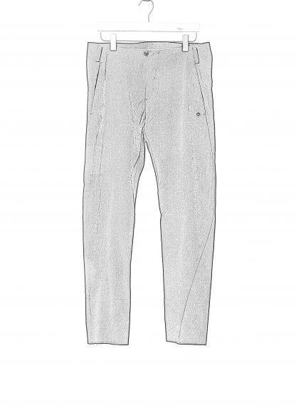 MA+ Maurizio Amadei P367 WRL Men 4 Pocket Straight Pants Trousers Herren Hose wool rayon linen black hide m 2