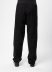 MA+ Maurizio Amadei P367 WRL Men 4 Pocket Straight Pants Trousers Herren Hose wool rayon linen black hide m 5