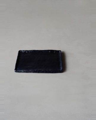 Oberflacht Tray 1100gr handmade beeswax paraffin black hide m 1