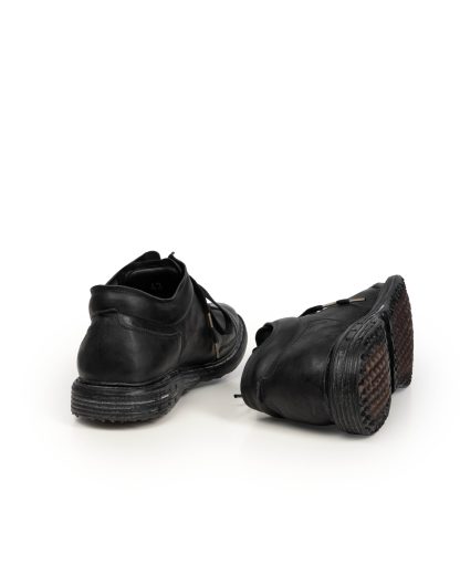 LAYER 0 05 H8 GW Men Sneaker Derby Shoe Herren Schuh goodyear rubber sole horse black hide m 10