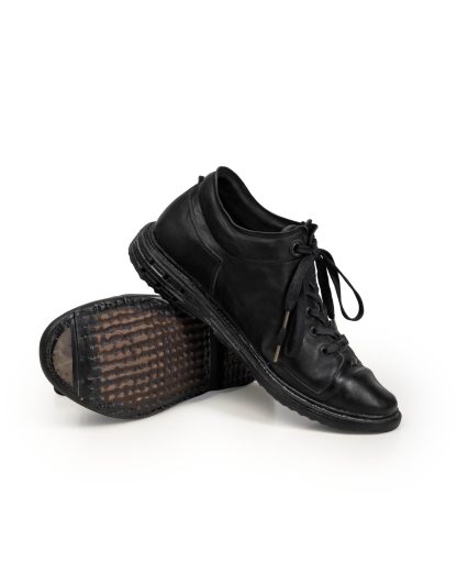 LAYER 0 05 H8 GW Men Sneaker Derby Shoe Herren Schuh goodyear rubber sole horse black hide m 11