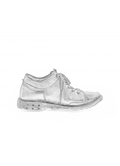 LAYER 0 05 H8 GW Men Sneaker Derby Shoe Herren Schuh goodyear rubber sole horse black hide m 12