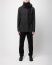 LAYER 0 S1 Scarf Schal men women unisex cashmere modal cotton black hide m 4