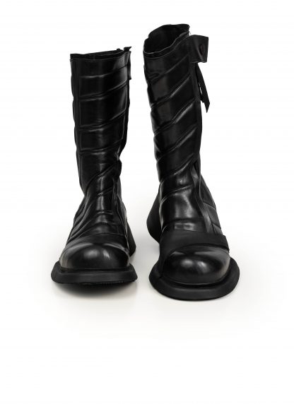 LEON EMANUEL BLANCK DIS M BB 01 Men Distortion Biker Boot Herren Schuh Shoe Stiefel horse leather black hide m 6