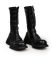LEON EMANUEL BLANCK DIS M BB 01 Men Distortion Biker Boot Herren Schuh Shoe Stiefel horse leather black hide m 7